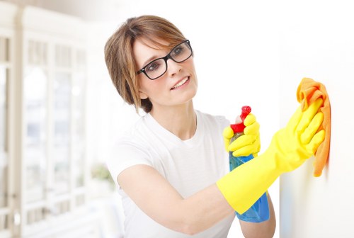 Local cleaner treating mattress stains in Lambeth