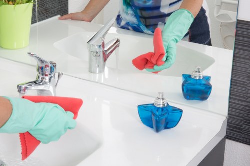 Regular domestic cleaning in a modern Lambeth flat